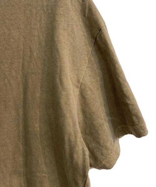 EVERYDAY I LIKE.（エヴリデイ アイ ライク）EVERYDAY I LIKE. (エヴリデイ アイ ライク) Relax Tシャツ　DeuxiemeClasse 25SS ピグメント加工　25070500812010 キャメル サイズ:Freeの古着・服飾アイテム