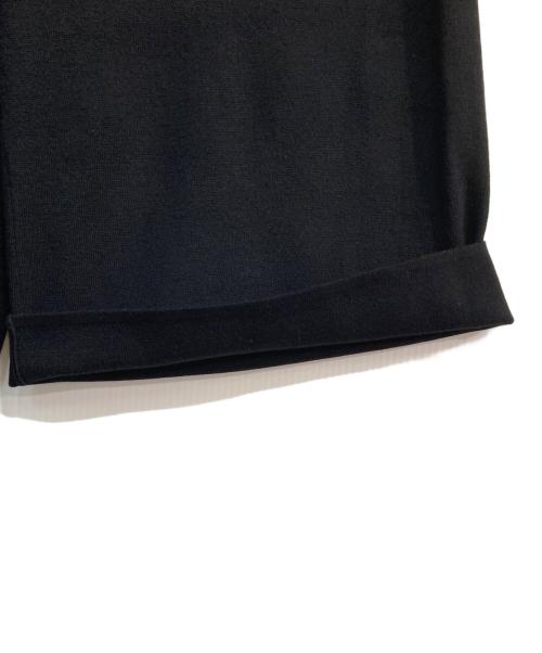 ANNE COQUINE（アンコキーヌ）Anne Coquine (アンコキーヌ) ニットワイドパンツ ブラック サイズ:M 未使用品の古着・服飾アイテム