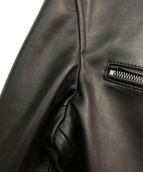 COACH（コーチ）COACH (コーチ) レザー レーサー ブラック サイズ:Mの古着・服飾アイテム