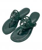 TORY BURCHトリーバーチ）の古着「MILLER CROCO」｜グリーン