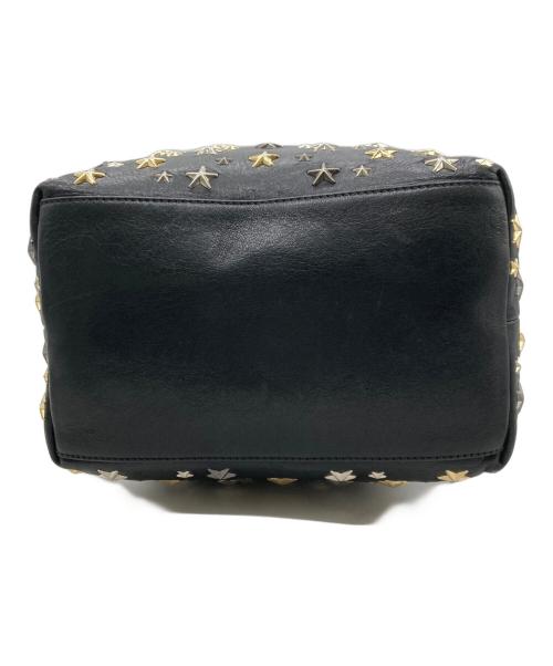 JIMMY CHOO（ジミーチュウ）JIMMY CHOO (ジミーチュウ) ソフィアS スタースタッズレザートートバッグ ブラックの古着・服飾アイテム