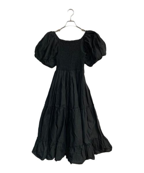 Ameri（アメリ）AMERI (アメリ) MEDI REBECCA OFF SHOULDER COLOR DRESS　02410541180 ブラック サイズ:Sの古着・服飾アイテム
