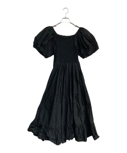 Ameri（アメリ）AMERI (アメリ) MEDI REBECCA OFF SHOULDER COLOR DRESS　02410541180 ブラック サイズ:Sの古着・服飾アイテム