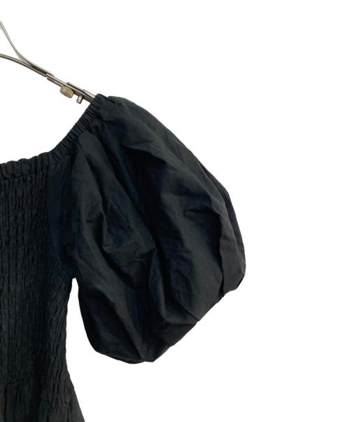 Ameri（アメリ）AMERI (アメリ) MEDI REBECCA OFF SHOULDER COLOR DRESS　02410541180 ブラック サイズ:Sの古着・服飾アイテム