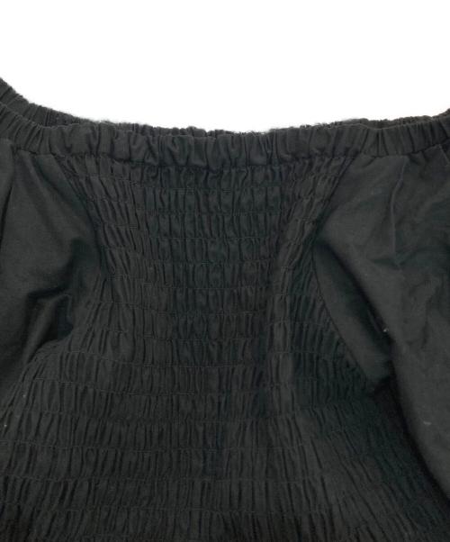 Ameri（アメリ）AMERI (アメリ) MEDI REBECCA OFF SHOULDER COLOR DRESS　02410541180 ブラック サイズ:Sの古着・服飾アイテム