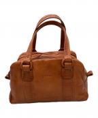 gentenゲンテン）の古着「ミニボストンハンドバッグ」｜ブラウン