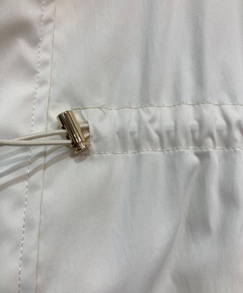 Spick and Span（スピック＆スパン）Spick and Span (スピックアンドスパン) 撥水ツイルフーデッドブルゾン ナチュラル サイズ:38の古着・服飾アイテム