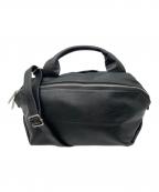 ear PAPILLONNERイアパピヨネ）の古着「2WAYレザーバッグ」｜ブラック