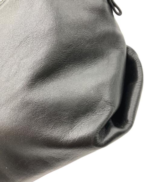 ear PAPILLONNER（イアパピヨネ）ear PAPILLONNER (イアパピヨネ) 2WAYレザーバッグ ブラックの古着・服飾アイテム