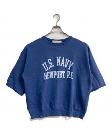 R JUBILEE（アールジュビリー）の古着「別注ハーフスリーブスウェット」｜ブルー