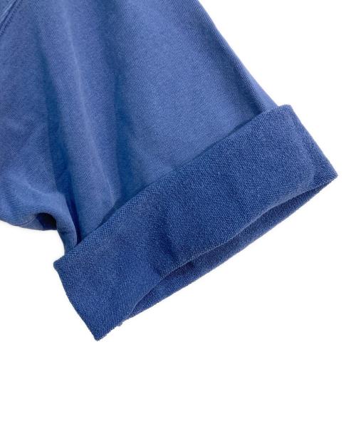R JUBILEE（アールジュビリー）R JUBILEE (アールジュビリー) 別注ハーフスリーブスウェット ブルー サイズ:Lの古着・服飾アイテム