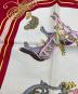 中古・古着 HERMES (エルメス) Les Fantaisies du Roy レッド×イエロー：15000円
