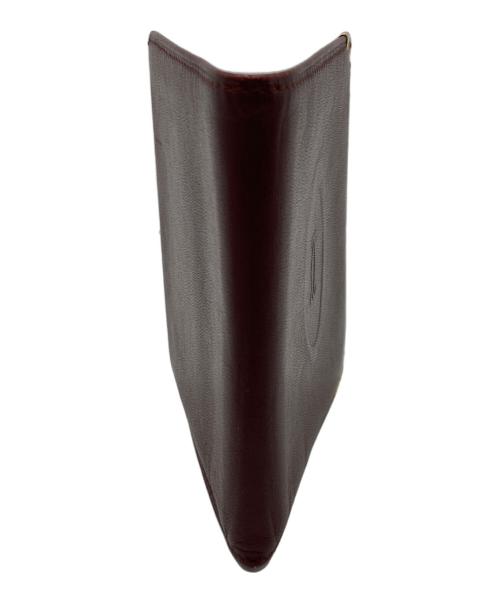 Cartier（カルティエ）Cartier (カルティエ) 札入れ レッドの古着・服飾アイテム