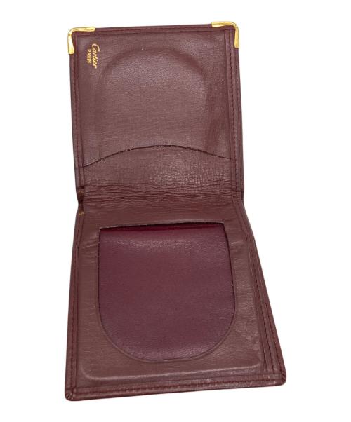 Cartier（カルティエ）Cartier (カルティエ) 札入れ レッドの古着・服飾アイテム