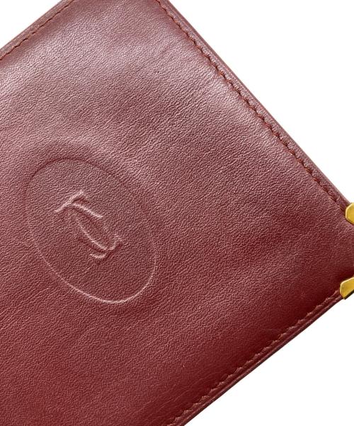 Cartier（カルティエ）Cartier (カルティエ) 札入れ レッドの古着・服飾アイテム