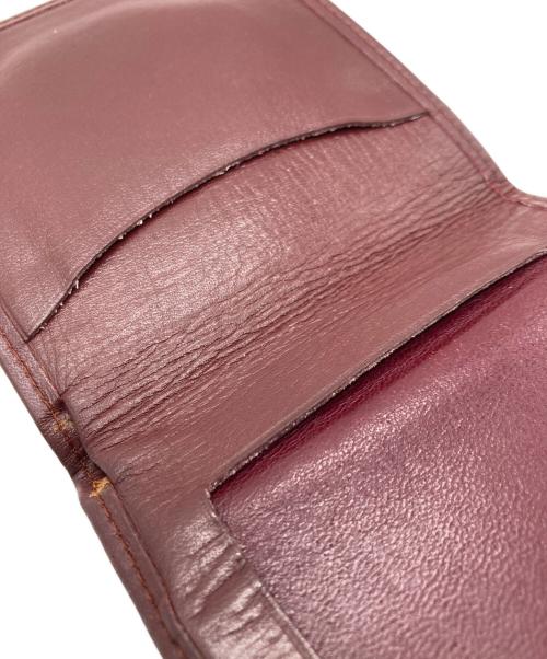 Cartier（カルティエ）Cartier (カルティエ) 札入れ レッドの古着・服飾アイテム