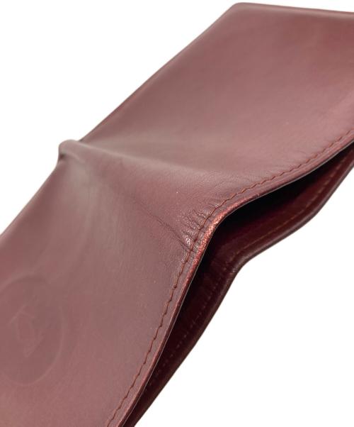 Cartier（カルティエ）Cartier (カルティエ) 札入れ レッドの古着・服飾アイテム