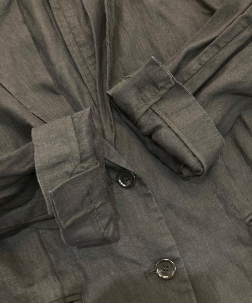 JOURNAL STANDARD（ジャーナルスタンダード）JOURNAL STANDARD (ジャーナルスタンダード) リネン SB-2B ジャケット 25SS　25010400801010 ブラック サイズ:Freeの古着・服飾アイテム