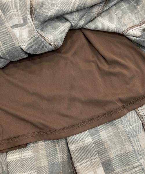 rienda（リエンダ）rienda (リエンダ) シアーパターンイレヘムワンピ　110IA533-0881 ブラウン サイズ:M 未使用品の古着・服飾アイテム