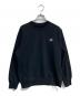 THE NORTH FACE（ザ ノース フェイス）の古着「ロゴクルーネックスウェット　NT12038」｜ブラック