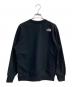 THE NORTH FACE (ザ ノース フェイス) ロゴクルーネックスウェット　NT12038 ブラック サイズ:M：4000円
