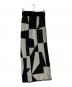 TRICOTE (トリコテ) Adam et Rope (アダム エ ロペ) 別注JQ ニットスカート ブラック×ホワイト サイズ: LADIES：5000円