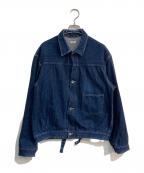 COMOLIコモリ）の古着「デニムジャケット　W03-01001」｜インディゴ