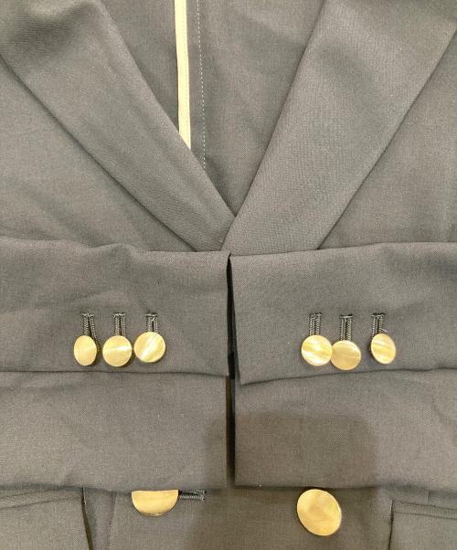 NOLLEY'S（ノーリーズ）NOLLEY'S (ノーリース) ウォッシャブルショートジャケット　25SS　5-0030-2-05-005 ネイビー サイズ:36の古着・服飾アイテム