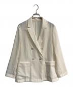 ARPEGE STORYアルページュストーリー）の古着「シアージャケット　 25SS　15248170」｜ベージュ