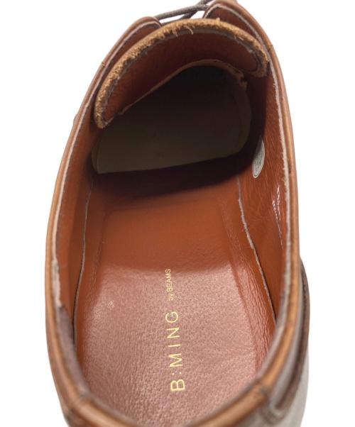 B:MING LIFE STORE（ビーミングライフストア）B:MING LIFE STORE (ビーミングライフストア) 5ホール U-チップ シューズ ブラウン サイズ:28cmの古着・服飾アイテム