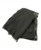 destinデスティン）の古着「140 PAISLEY CASHMEREストール」｜チャコールグレー