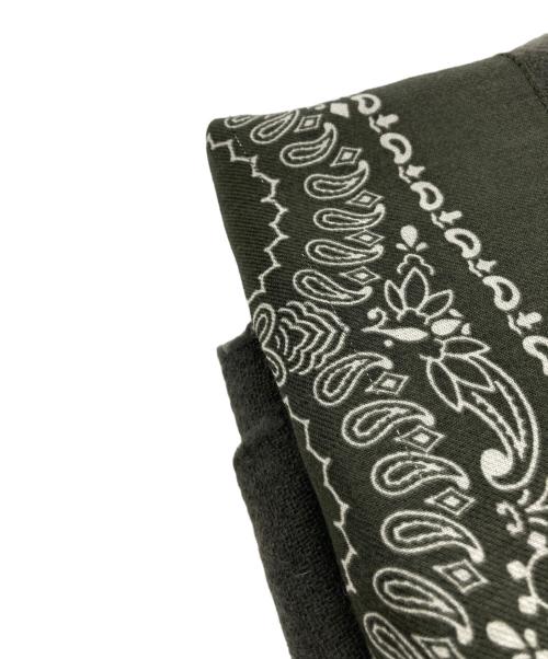 destin（デスティン）destin (デスティン) 140 PAISLEY CASHMEREストール チャコールグレーの古着・服飾アイテム