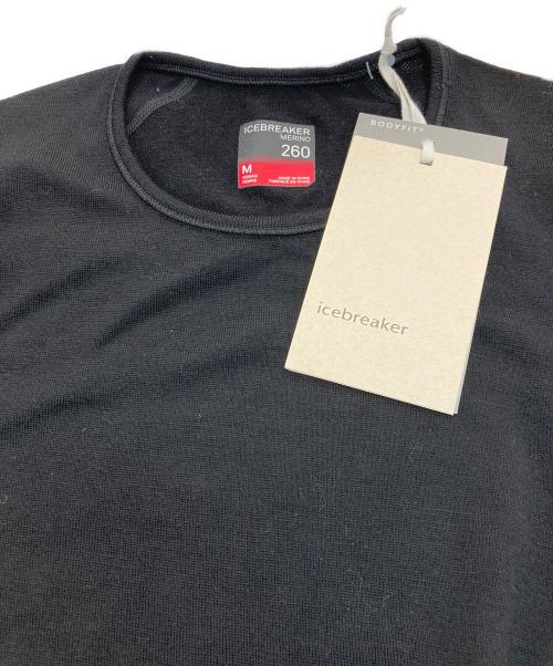 Icebreaker（アイスブレーカー）Icebreaker (アイスブレーカー) 260 テック ロングスリーブ クルー ブラック サイズ:M 未使用品の古着・服飾アイテム
