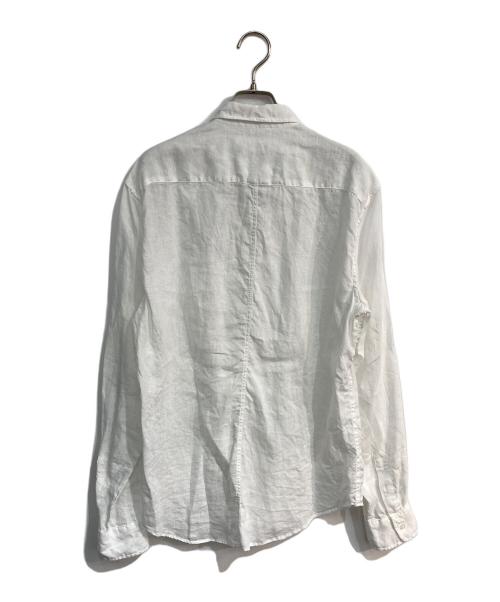 Frank&Eileen（フランクアンドアイリーン）Frank&Eileen (フランクアンドアイリーン) LUKEリネンシャツ　3520700043 ホワイト サイズ:XSの古着・服飾アイテム