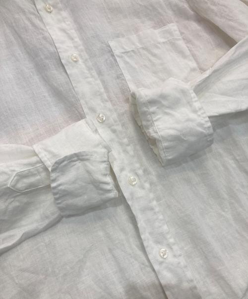 Frank&Eileen（フランクアンドアイリーン）Frank&Eileen (フランクアンドアイリーン) LUKEリネンシャツ　3520700043 ホワイト サイズ:XSの古着・服飾アイテム