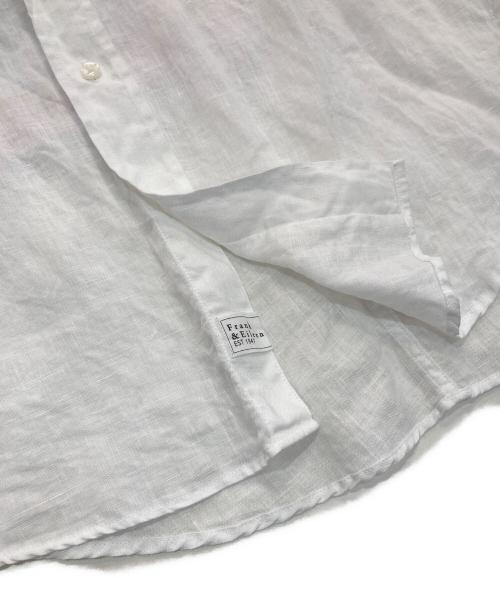 Frank&Eileen（フランクアンドアイリーン）Frank&Eileen (フランクアンドアイリーン) LUKEリネンシャツ　3520700043 ホワイト サイズ:XSの古着・服飾アイテム