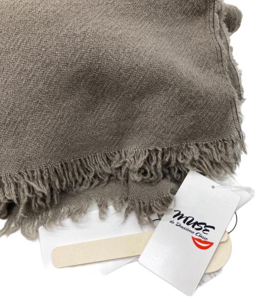 destin（デスティン）destin (デスティン) 140 PAISLEY CASHMEREストール ブラウンの古着・服飾アイテム