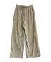 CELERI (セルリ) CELERI EASY PANTS ベージュ サイズ:38：5000円