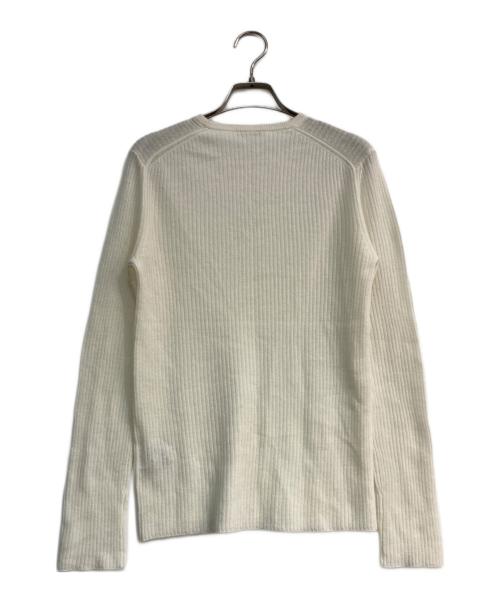 EVERYDAY I LIKE.（エヴリデイ アイ ライク）EVERYDAY I LIKE. (エヴリデイ アイ ライク) カシミヤリブニット アイボリー サイズ:FREEの古着・服飾アイテム