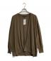 AP STUDIO（エーピーストゥディオ）の古着「ドライコットンカーディガン 25080586221010」｜カーキ