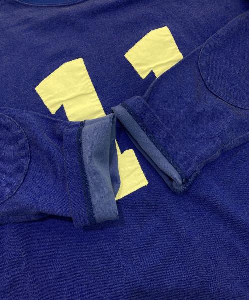 RHC Ron Herman（アールエイチシー ロンハーマン）RHC Ron Herman (アールエイチシー ロンハーマン) ナンバリングロングスリーブティー　4110900466 ブルー サイズ:XS 未使用品の古着・服飾アイテム