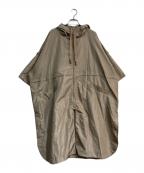 SPECCHIOスペッチオ）の古着「シャンブレータフタ フーデットフィールドコート」｜ベージュ