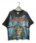 TULTEXタルテックス）の古着「プリントTシャツ　IRON MAIDEN 90’S」｜グレー