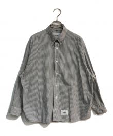 WTAPS（ダブルタップス）の古着「BROADCLOTH.TEXTILE.PROTECT　232GWDT-SHM03」｜ホワイト×グレー