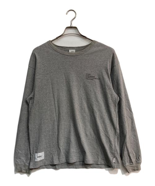 WTAPS（ダブルタップス）WTAPS (ダブルタップス) SPEC.DESIGN LS 01　191ATDT-CSM14 グレー サイズ:01の古着・服飾アイテム