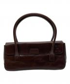 HIROFUヒロフ）の古着「レザーハンドバッグ」｜ブラウン