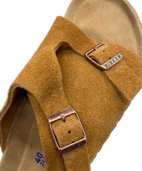 BIRKENSTOCK（ビルケンシュトック）BIRKENSTOCK (ビルケンシュトック) ZURICH ブラウン サイズ:26cmの古着・服飾アイテム