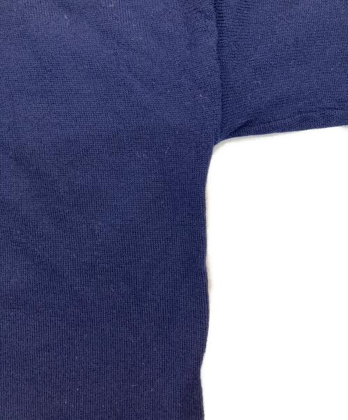 PLAN C（プランシー）Plan C (プランシー) アーガイルウールVネックニット　mvcma01k00fw001 ネイビー サイズ:Freeの古着・服飾アイテム