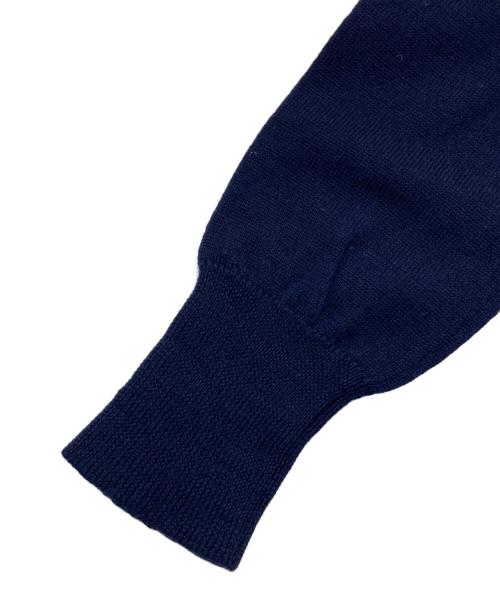 PLAN C（プランシー）Plan C (プランシー) アーガイルウールVネックニット　mvcma01k00fw001 ネイビー サイズ:Freeの古着・服飾アイテム
