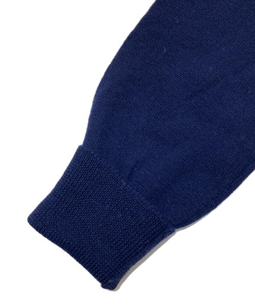 PLAN C（プランシー）Plan C (プランシー) アーガイルウールVネックニット　mvcma01k00fw001 ネイビー サイズ:Freeの古着・服飾アイテム